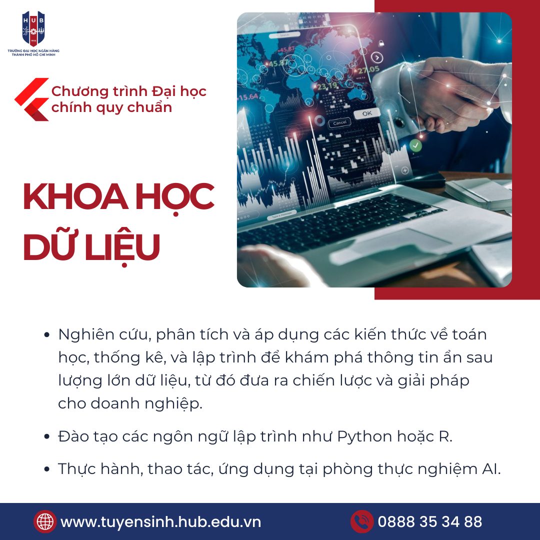Ngành Khoa học dữ liệu tại HUB