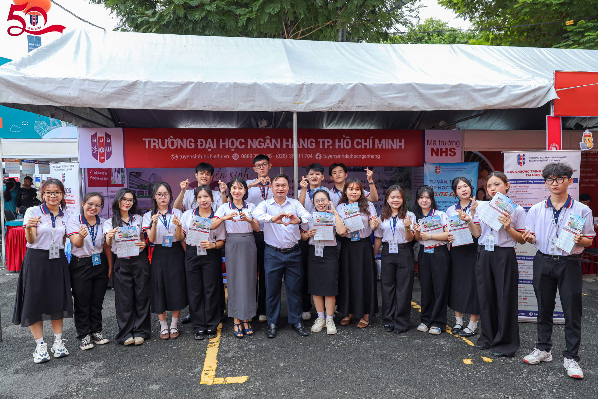 Trường Đại học Ngân hàng TP. Hồ Chí Minh tham gia Ngày hội lựa chọn nguyện vọng xét tuyển đại học, cao đẳng năm 2026